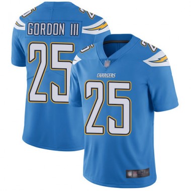 Los Angeles Chargers NFL Football Melvin Gordon Electric Blue Jersey Men Limited 25 Alternate Vapor Untouchable